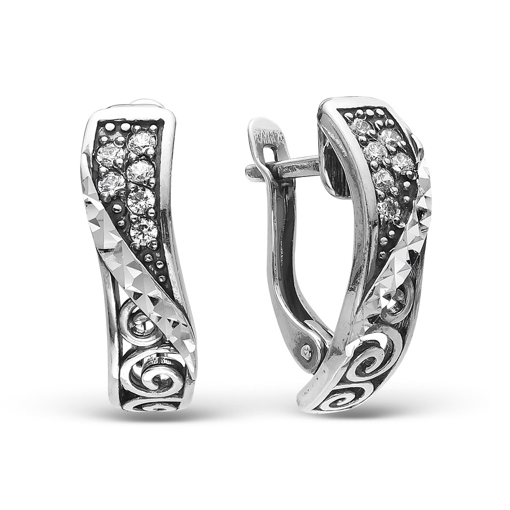 Серьги "Красная Пресня" (3467722ч5)