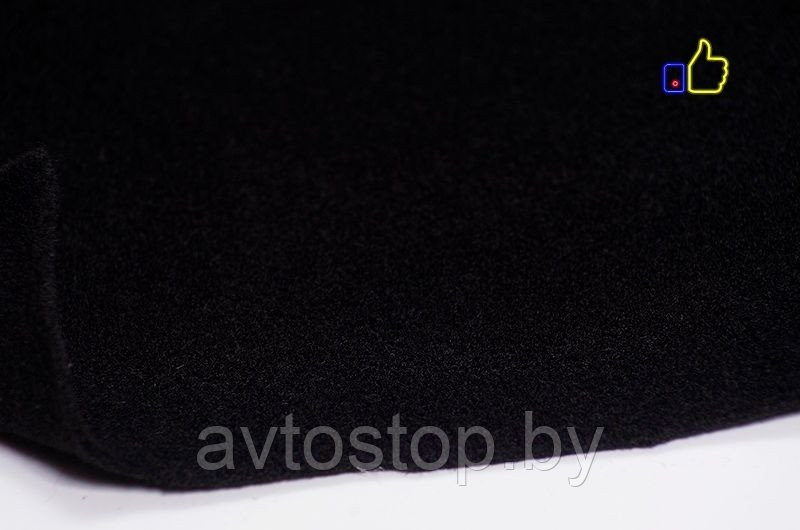 Карпет автомобильный черный , ш. 1,5 м. - фото 1 - id-p71908674
