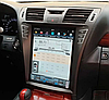 Штатная магнитола в стиле Tesla Lexus LS460/LS600 (2006-2012) Android 10 (с 4-мя кнопками справа), фото 7