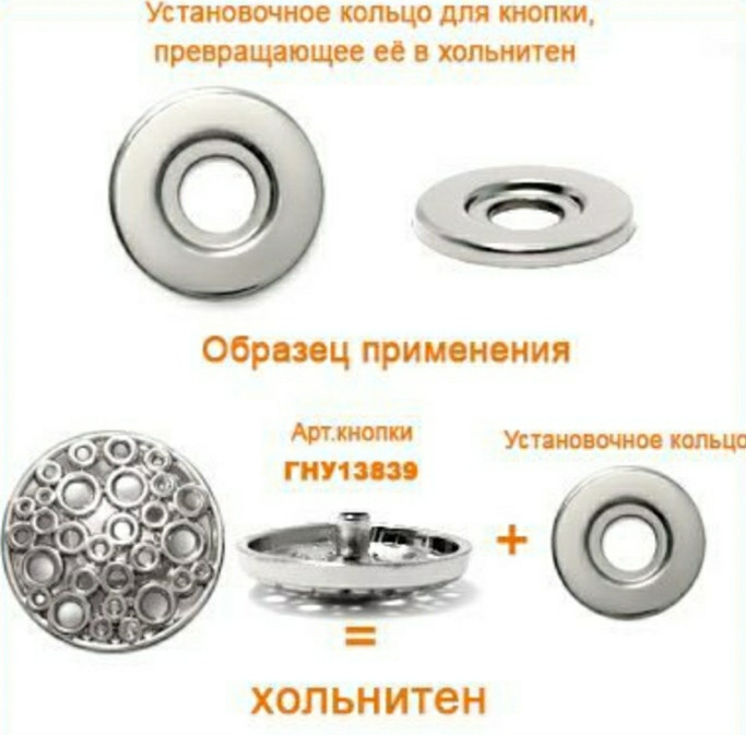 Установочное кольцо для кнопки - фото 3 - id-p103170604
