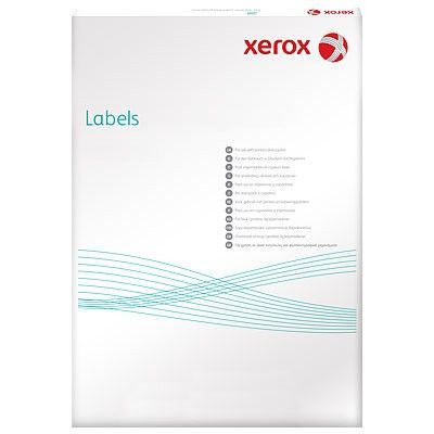 Наклейки XEROX A4, 4 этикетки (105х148,5), 100л.