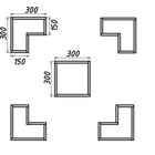 Полка универсальная Смарт-1 - Ясень светлый (BTS), фото 2