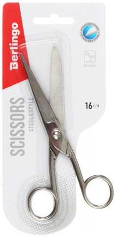 Ножницы канцелярские Berlingo Steel&Style 150 мм - фото 1 - id-p133283831