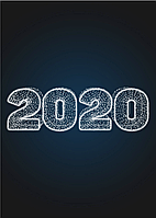 Световая композиция "Цифры 2021" 3 м, фото 1