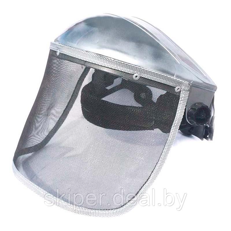 Щиток защитный лицевой "ИСТОК" (стальная сетка) реечный механизм - фото 1 - id-p133286681