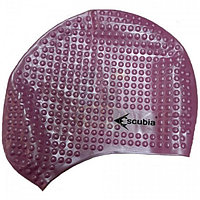 Шапочка для плавания Escubia Cuffia Bubble (розовый) (арт. 62050)