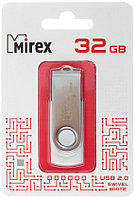 Флэш-накопитель Mirex Swivel 32Gb, корпус белый