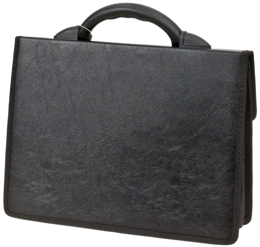 Портфель деловой Siena 345*260*90 мм, черный - фото 1 - id-p133315772