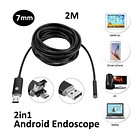 Эндоскоп-камера Android and PC Endoscope 2м, фото 6