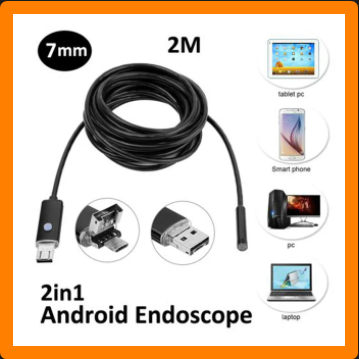 Эндоскоп-камера Android and PC Endoscope 2м