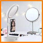 Светодиодная кольцевая лампа с зеркалом Mai Appearance (Диаметр: 16см), фото 5
