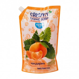 Жидкое мягкое крем-мыло Creamy "Мандарин и Меллиса» - фото 1 - id-p133325947