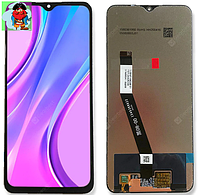 Экран для Xiaomi Redmi 9 с тачскрином, цвет: черный