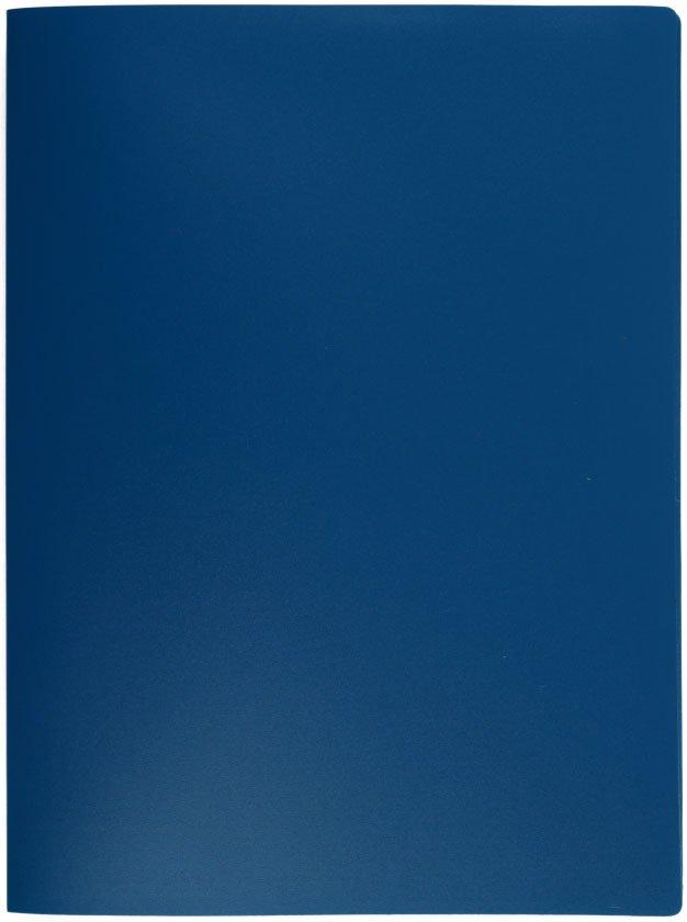 Папка пластиковая на 30 файлов OfficeSpace толщина пластика 0,5 мм, синяя - фото 3 - id-p133326221