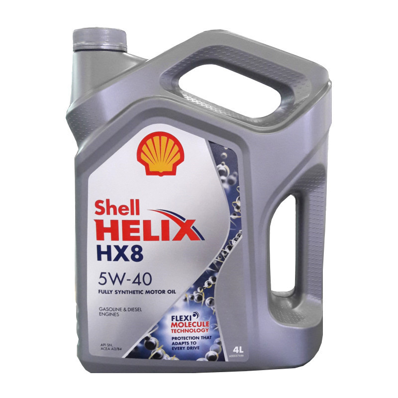 Моторное масло SHELL 550052837 Helix HX8 5W-40 4л