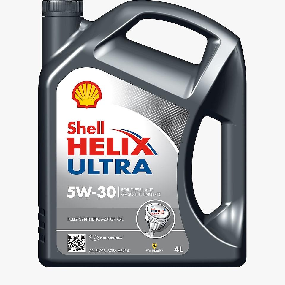 Моторное масло SHELL 550046268 Helix Ultra 5W-30 4л