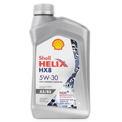 Моторное масло SHELL 550046778 Helix HX8 A5/B5 5W-30 1л, фото 2