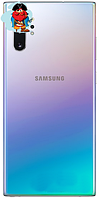 Задняя крышка (корпус) для Samsung Galaxy Note 10 Plus + (N9750), цвет: голубой