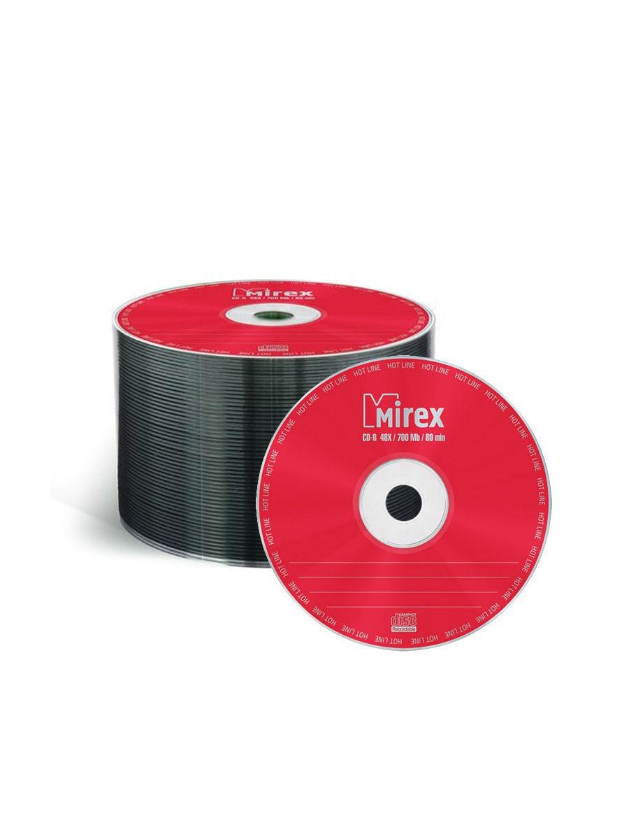 Диск CD-R Mirex HOTLINE 700Mb 48х bulk 50(работаем с юр лицами и ИП)