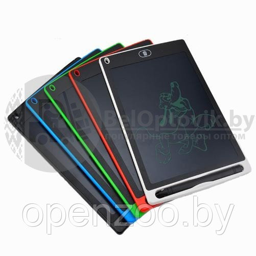 Планшет для рисования и записей LCD Writing Tablet 12, черный - фото 5 - id-p75804477