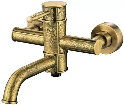 Смеситель для ванной Kaiser - Milos 51022-1 Bronze