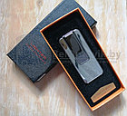 Электроимпульсная зажигалка-брелок с эмблемой и сменным нагревательным элементом Lighter Classic Fashionable, фото 6