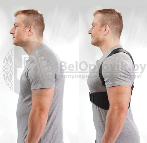 Корректор осанки Best choice Arrow Posture (универсальный регулируемый размер). Сделает вашу спину и шею - фото 3 - id-p133350353
