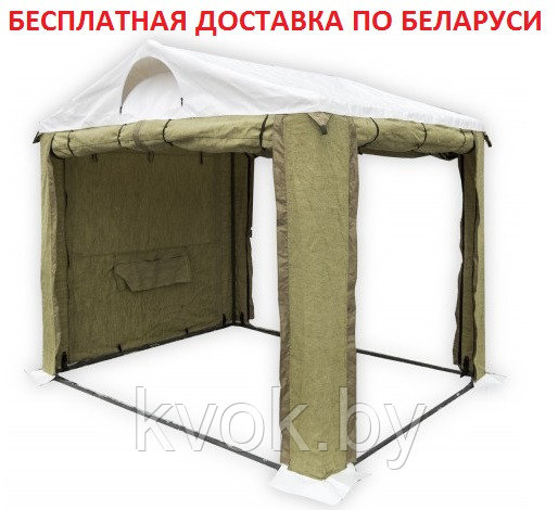 Палатка сварщика МИТЕК 2х2 м (ПВХ+брезент) - фото 1 - id-p98581190