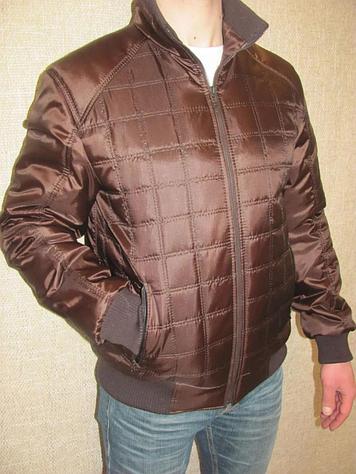 Куртка мужская осень Модель: GF FERRE коричневая