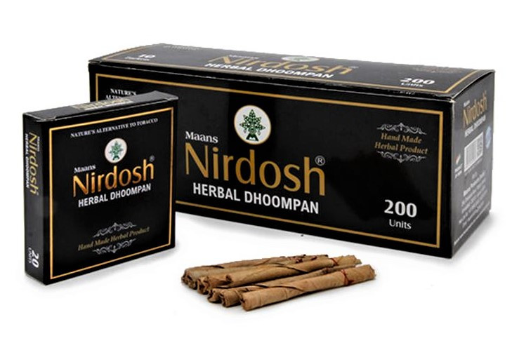 Нирдош (Nirdosh) травяной ингалятор без фильтра, 20шт - бросить курить легко - фото 1 - id-p133353678