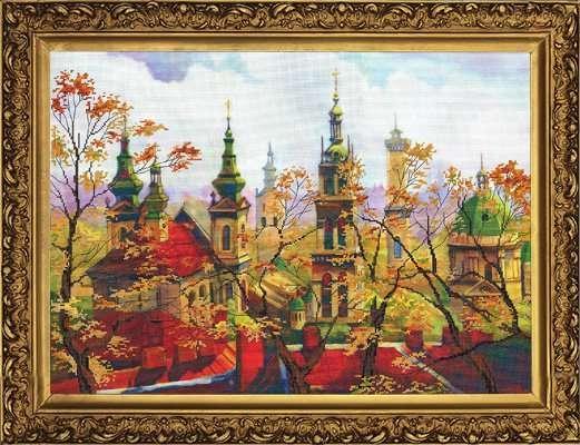 ННК 1044 "Львов", (бисер+ мулине), фото 2