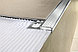 Z профиль для плитки на ступени, алюминиевый 10 мм, серебро матовый 250 см, фото 3