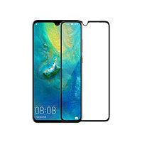 Защитное стекло 6D 9H 0,33мм с полной проклейкой для Huawei Mate 20 Чёрное