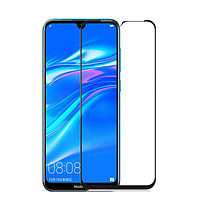 Защитное стекло 6D 9H 0,33мм с полной проклейкой для Huawei Y7 2019 / Y7 Prime 2019 Черное