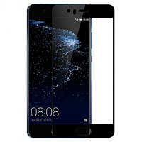 Защитное стекло 6D 9H 0,33мм с полной проклейкой для Huawei Honor 9 Черное