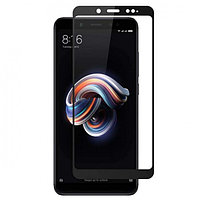 Защитное стекло 6D 9H 0,33мм с полной проклейкой для Xiaomi Redmi Note 5 / Redmi Note 5 Pro Черное