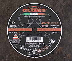 Отрезной абразивный круг GLOBE EVO/ZAC 125x1,6x22.2 A60SX