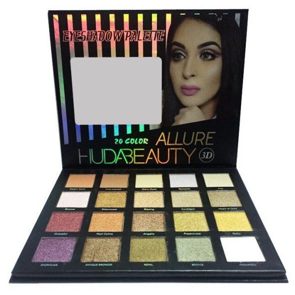 Палетка Huda Beauty 20 color Allure 3D