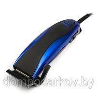 Машинка для стрижки волос LuazON LTRI-14, 4 уровня стрижки, 15 Вт, синий, 220V, фото 3