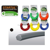 Леска ф2,7ммх15м шестигран. сеч. STARTUL GARDEN (ST6050-27) (ST6050-27)