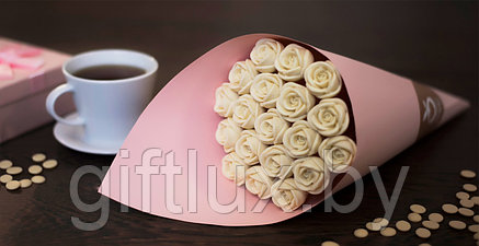 Набор подарочный Букет "Шоколадные розы" ( 19 шт),19*30 см, фото 2