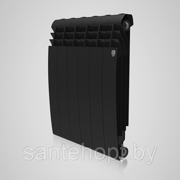 Радиатор биметаллический Royal Thermo BiLiner 500 Noir Sable (Чёрный)