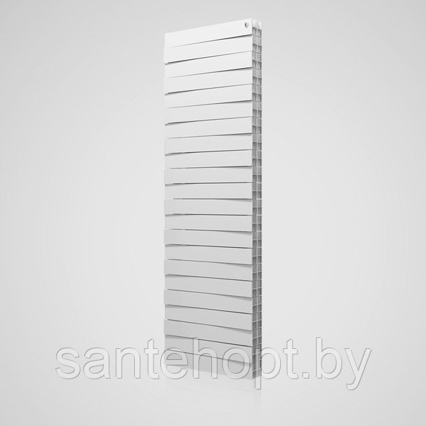 Радиатор биметаллический Royal Thermo Piano Forte Tower Bianco Traffico (Белый) вертикальный - фото 1 - id-p133437396