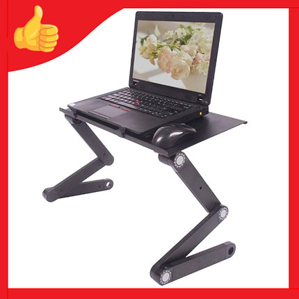 Столик-подставка с кулером для ноутбука Omeidi Laptop Table T6, фото 2