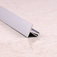 Алюминиевый Т-образный профиль 13 мм цвет серебро или ламинированный под дерево 270 см