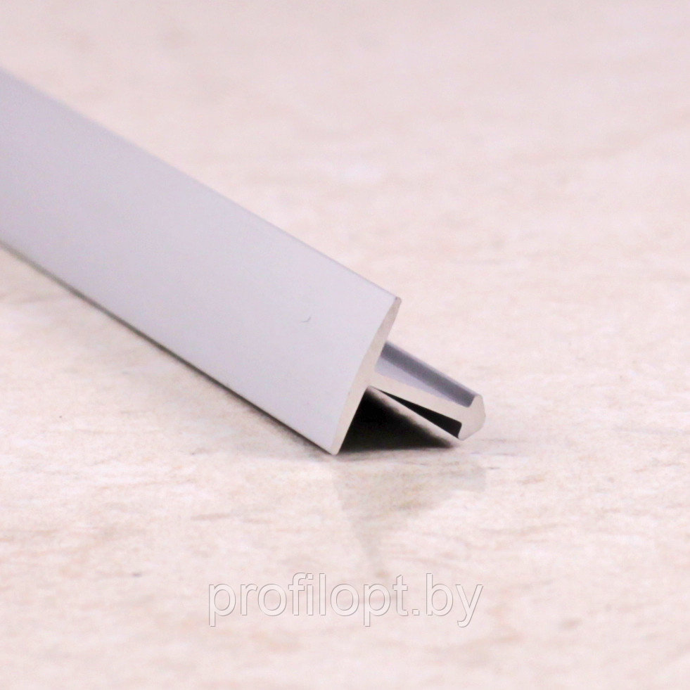Алюминиевый Т-образный профиль 18 мм цвет серебро или ламинированный под дерево 270 см - фото 7 - id-p133441139