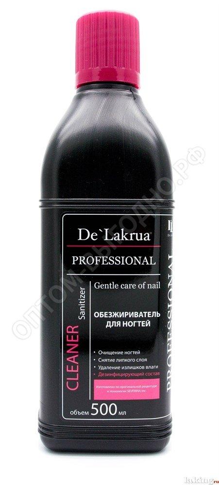 De Lakrua Professional , обезжириватель для ногтей Cleaner 500ml - фото 1 - id-p133441707