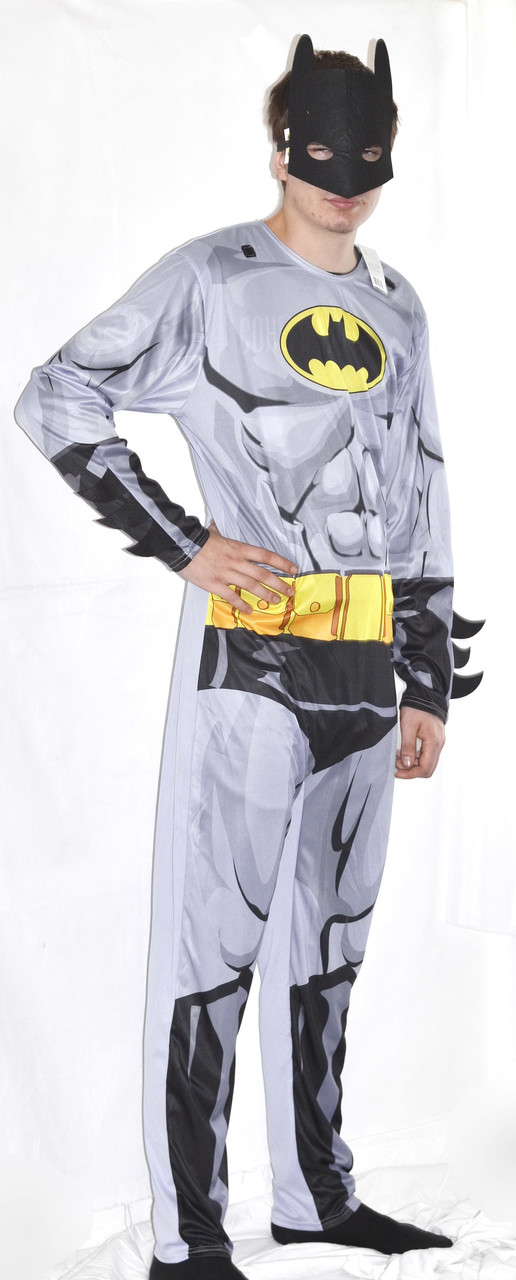 Костюм карнавальный Бэтмен на размер L EUR 52-54 - фото 3 - id-p133441744