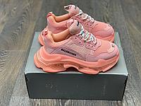 Кроссовки Balenciaga Triple S Pink Clear Sole 38