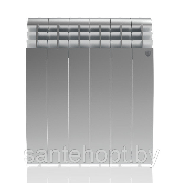Радиатор алюминиевый Royal Thermo Biliner Alum 500 Silver Satin (Серебристый) - фото 2 - id-p133451826